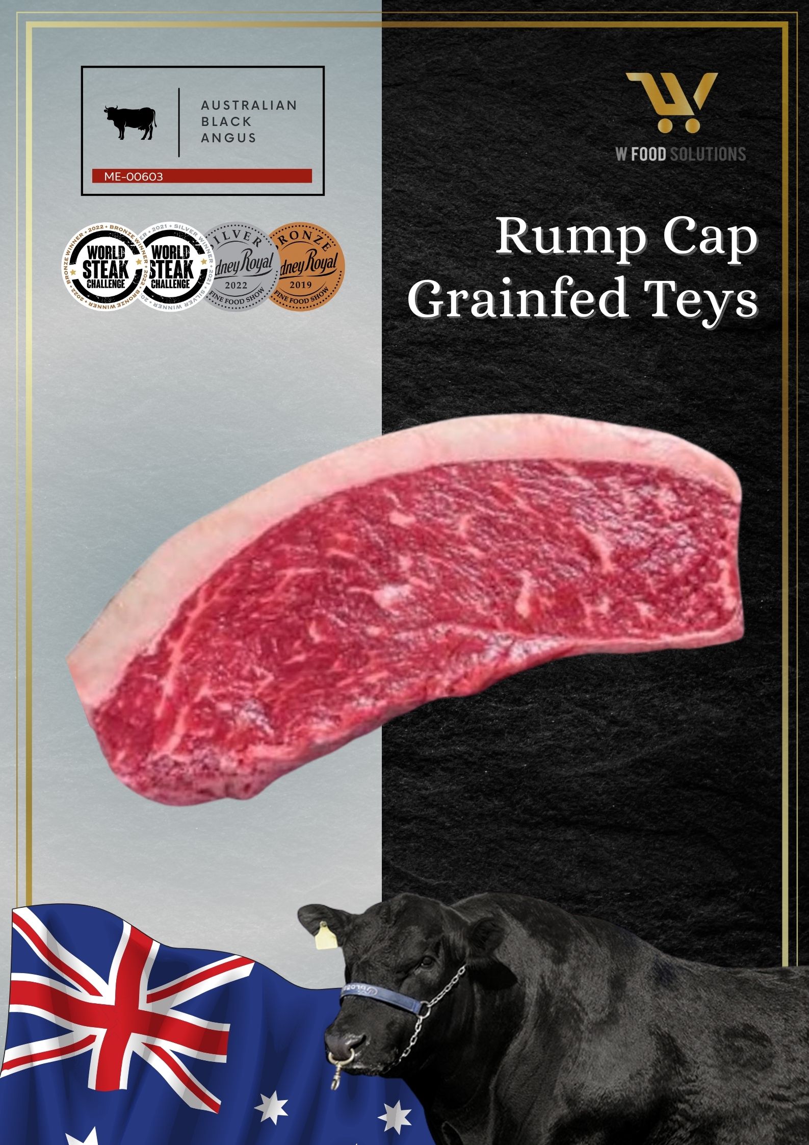 Rump Cap Grainfed Teys